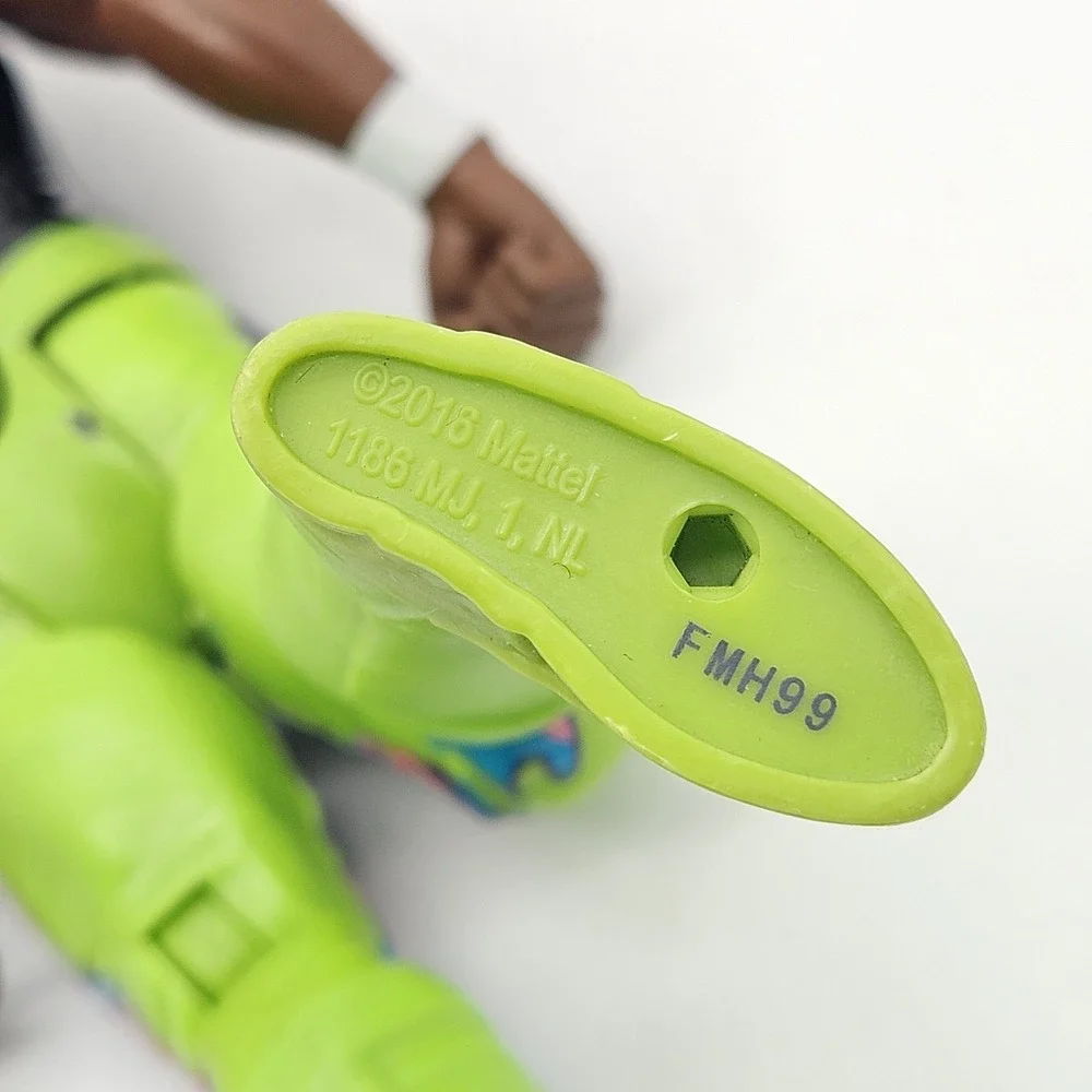 Mattel WWE Kofi Kingston Tough Talkers Action Figure New Day Booty-O's 6